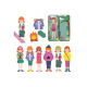 Magnetisch spel Apli Mix & Match doos