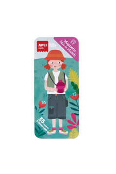 Magnetisch spel Apli Mix & Match doos