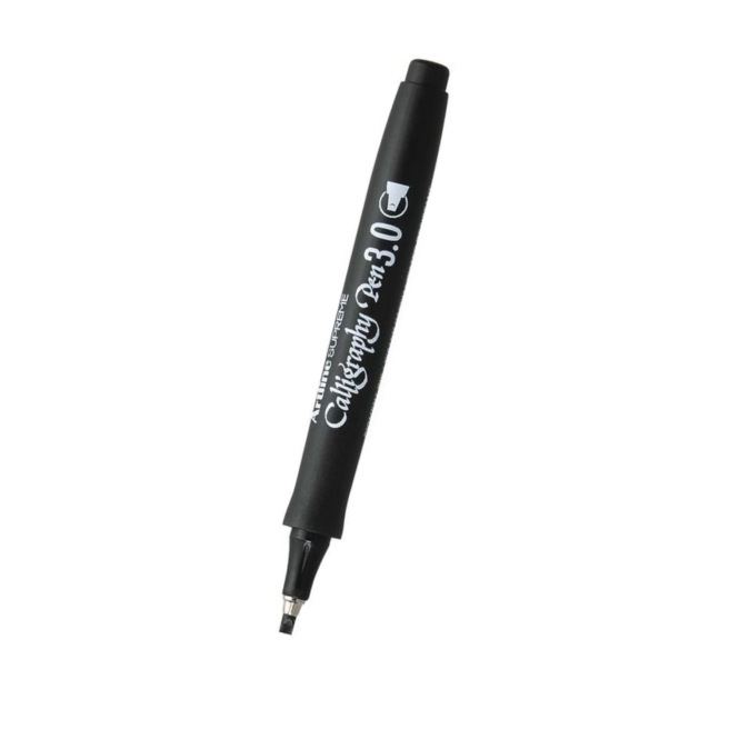 ARTLINE CALLIGRAPHY PEN zwarte viltstift ARTLINE CALLIGRAPHY PEN zwarte viltstift