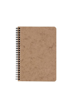 Spiraal notitieboekje CLAIREFONTAINE AGE BAG met zakjes - A5