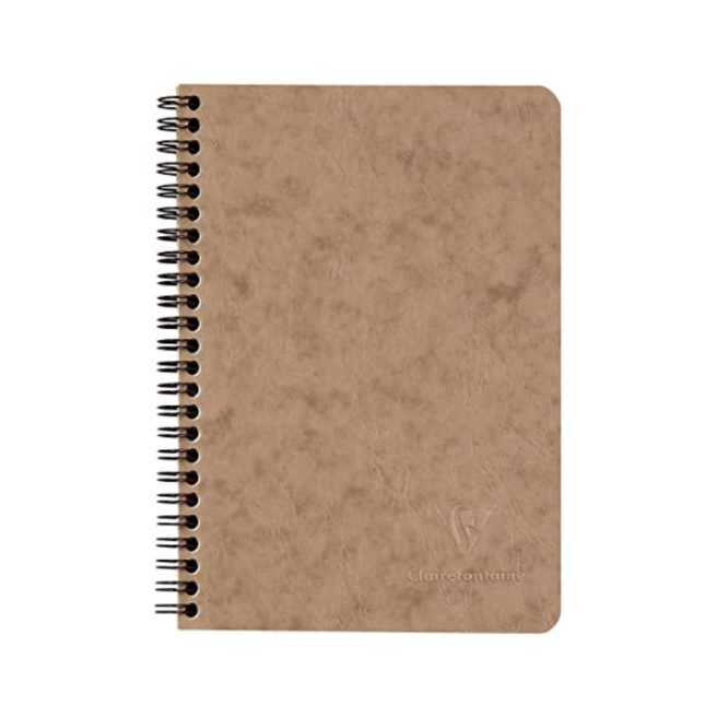 Spiraal notitieboekje CLAIREFONTAINE AGE BAG met zakjes - A5 Spiraal notitieboekje CLAIREFONTAINE AGE BAG met zakjes - A5