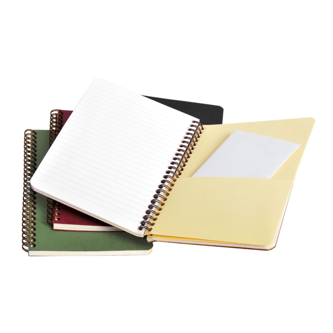 Spiraal notitieboekje CLAIREFONTAINE AGE BAG met zakjes - A5 Spiraal notitieboekje CLAIREFONTAINE AGE BAG met zakjes - A5