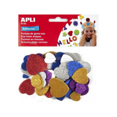 Apli zelfklevende schuimvormen - pakket van 50 Apli zelfklevende schuimvormen - pakket van 50