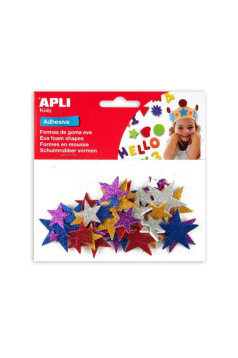 APLI Glitter Mousse - pakket van 50