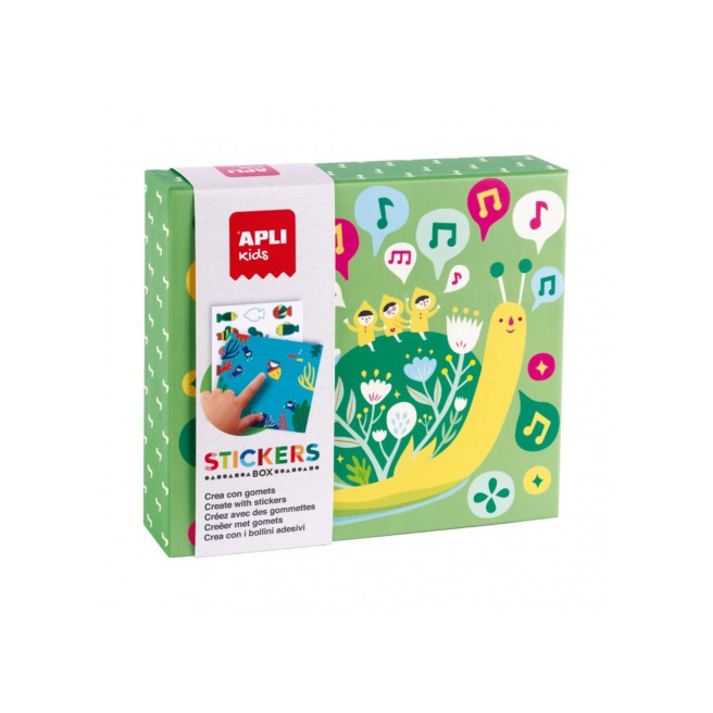 Stickers spel gommetjes Apli
