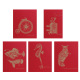 Geniet genaaid draad notitieboekje Clairefontaine FLYING SPIRIT - 7,5 x 12 cm