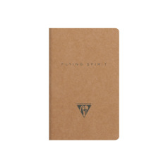 Geniet genaaid draad notitieboekje Clairefontaine FLYING SPIRIT - 7,5 x 12 cm