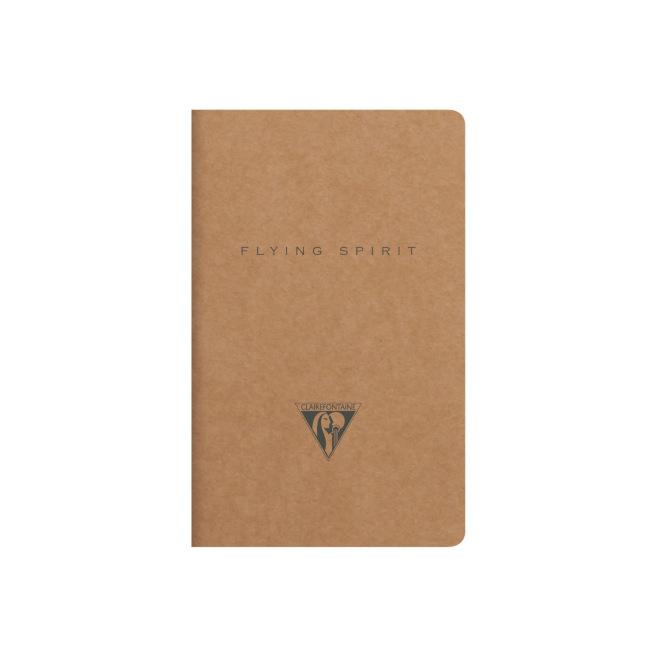 Carnet piqué cousu fil Clairefontaine FLYING SPIRIT - 7,5 x 12 cm