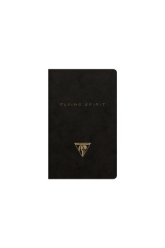Carnet piqué cousu fil Clairefontaine FLYING SPIRIT - 7,5 x 12 cm