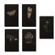 Geniet genaaid draad notitieboekje Clairefontaine FLYING SPIRIT met bladwijzer flap