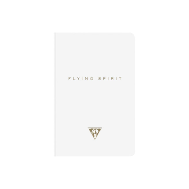 Carnet piqué cousu fil Clairefontaine FLYING SPIRIT avec rabat marque-pages