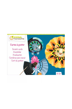 Coffret AVENUE MANDARINE CARTES A GRATTER