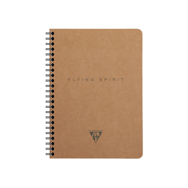 Carnet spiralé Clairefontaine FLYING SPIRIT - A5 - 14,8 x 21 cm