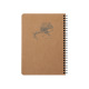 Carnet spiralé Clairefontaine FLYING SPIRIT - A5 - 14,8 x 21 cm