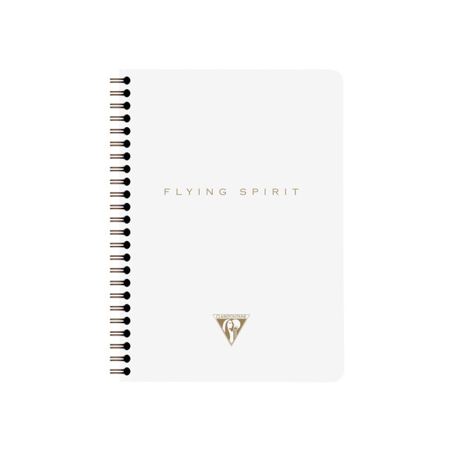 Spiraalgebonden notitieboek Clairefontaine FLYING SPIRIT - A5 - 14,8 x 21 cm