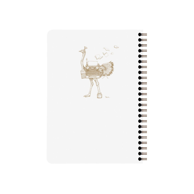 Spiraalgebonden notitieboek Clairefontaine FLYING SPIRIT - A5 - 14,8 x 21 cm