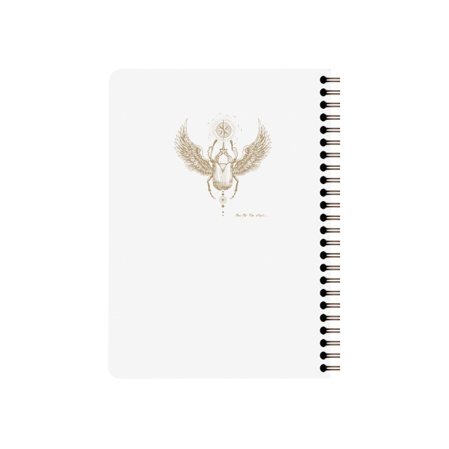 Spiraalgebonden notitieboek Clairefontaine FLYING SPIRIT - A5 - 14,8 x 21 cm