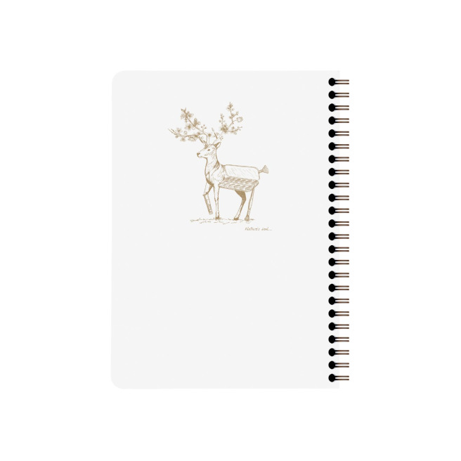 Carnet spiralé Clairefontaine FLYING SPIRIT - A5 - 14,8 x 21 cm