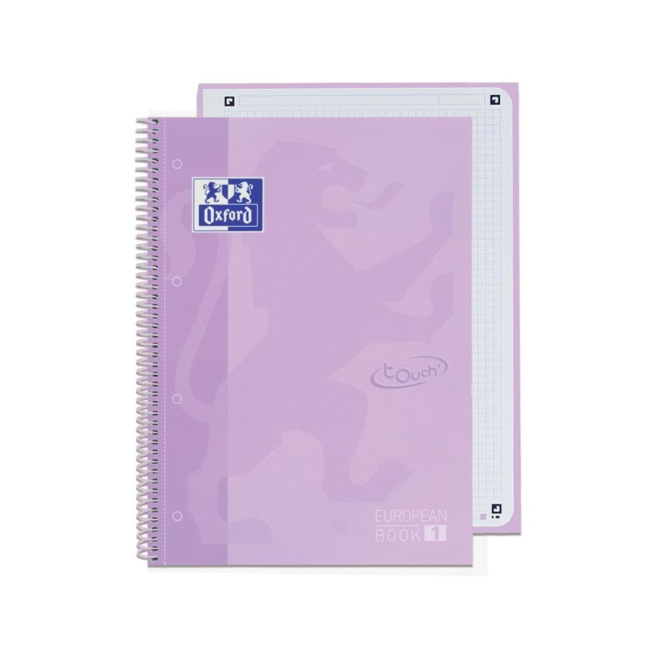 Spiraal notitieboek Oxford TOUCH EUROPEANBOOK 1 SCHRIJF & WIS