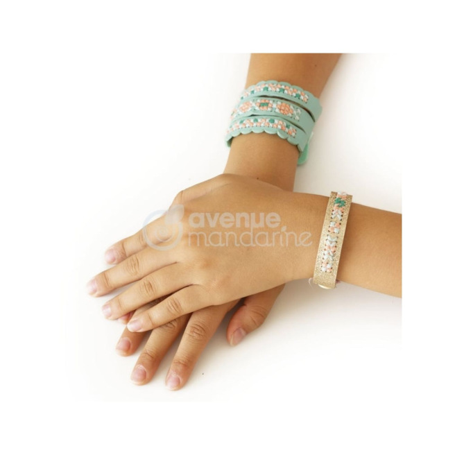 Kit bracelets AVENUE MANDARINE PIX Kit bracelets AVENUE MANDARINE PIX
