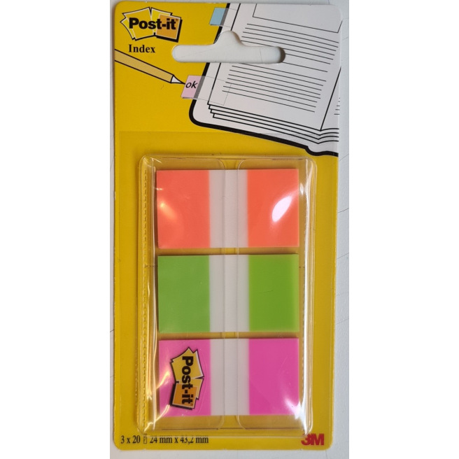Index Post-it KLASSIEK- 25 mm Index Post-it KLASSIEK- 25 mm