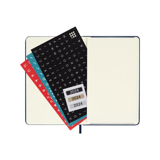 Moleskine Agenda 18 MAANDEN - Pocket 9 x 14 cm - 1 week op 2 pagina's met notities