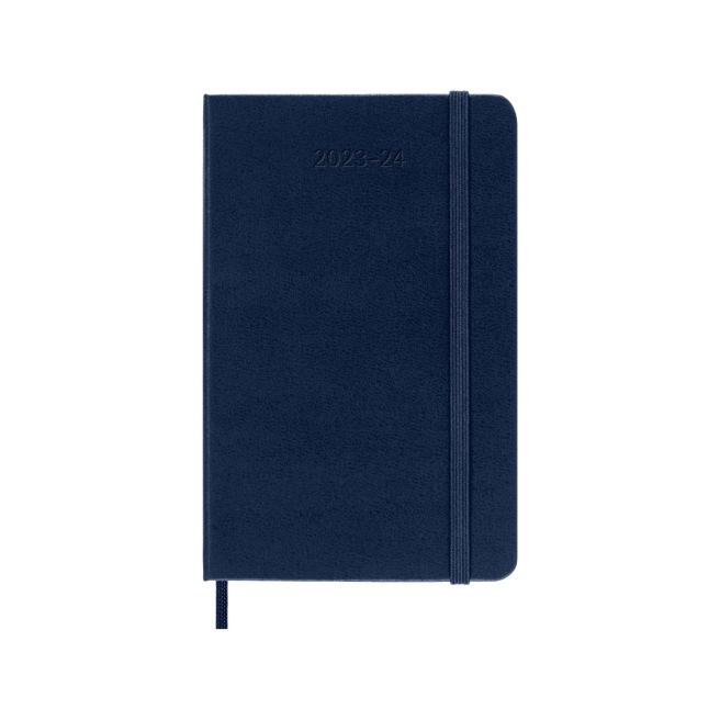 Moleskine Agenda 18 MAANDEN - Pocket 9 x 14 cm - 1 week op 2 pagina's met notities