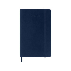 Moleskine Agenda 18 MAANDEN - Pocket 9 x 14 cm - 1 week op 2 pagina's met notities