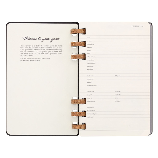 Agenda Moleskine WEEKLY & MONTHLY STUDENT LIFE PLANNER L - 13 x 21 cm - 1 semaine sur 2 pages Agenda Moleskine WEEKLY & MONTHLY STUDENT LIFE PLANNER L - 13 x 21 cm - 1 semaine sur 2 pages