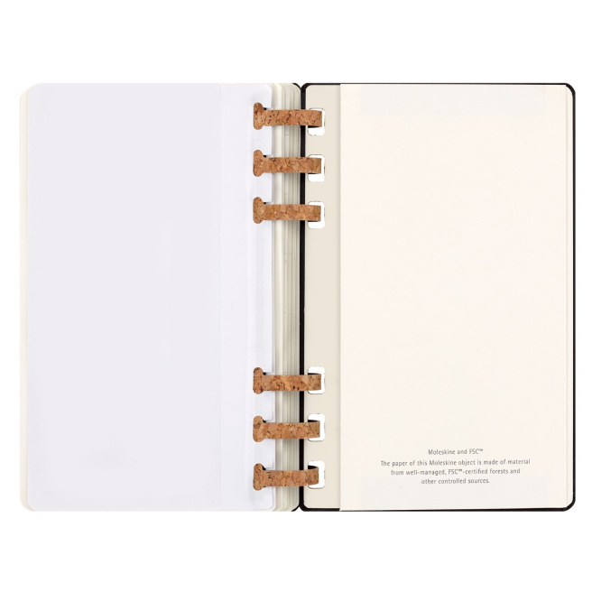 Agenda Moleskine WEKELIJKSE & MAANDELIJKSE STUDENTEN LEVENSPLANNER L - 13 x 21 cm - 1 week op 2 pagina's
