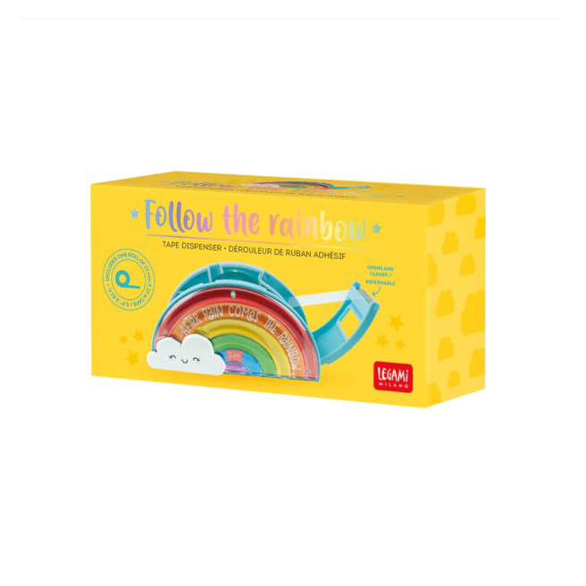 Legami FOLLOW THE RAINBOW plakbandhouder Legami FOLLOW THE RAINBOW plakbandhouder