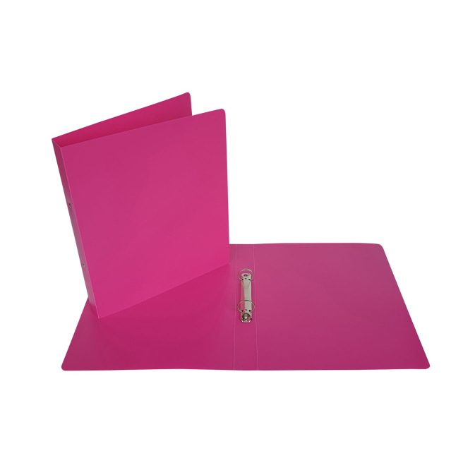 Twee-rings map van dik, flexibel plastic - A4 Twee-rings map van dik, flexibel plastic - A4