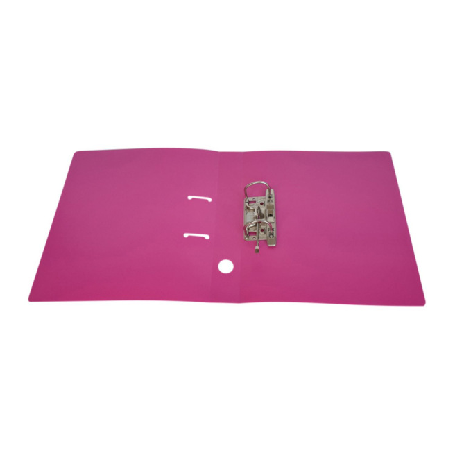 Ringband met hendel van dik flexibel plastic - A4 - rug 4,5 cm Ringband met hendel van dik flexibel plastic - A4 - rug 4,5 cm