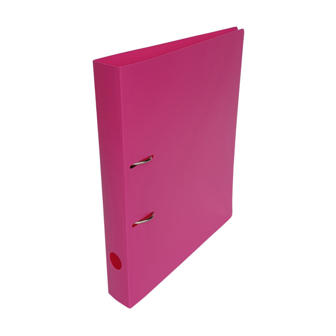 Ringband met hendel van dik flexibel plastic - A4 - rug 4,5 cm Ringband met hendel van dik flexibel plastic - A4 - rug 4,5 cm