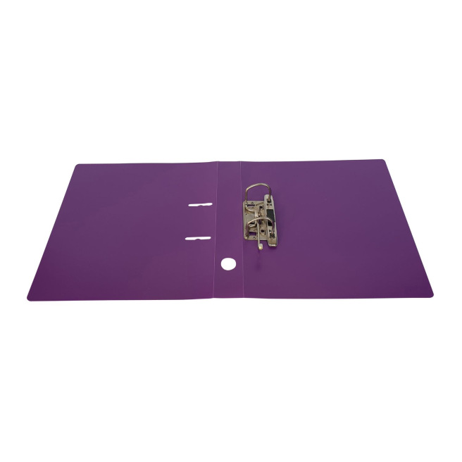 Ringband met hendel van dik flexibel plastic - A4 - rug 4,5 cm Ringband met hendel van dik flexibel plastic - A4 - rug 4,5 cm