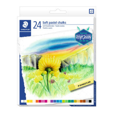 Pastels tendres Staedtler DESIGN JOURNEY - boîte de 24 Pastels tendres Staedtler DESIGN JOURNEY - boîte de 24