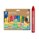 Crayons de cire Staedtler NORIS JUNIOR - étui de 12