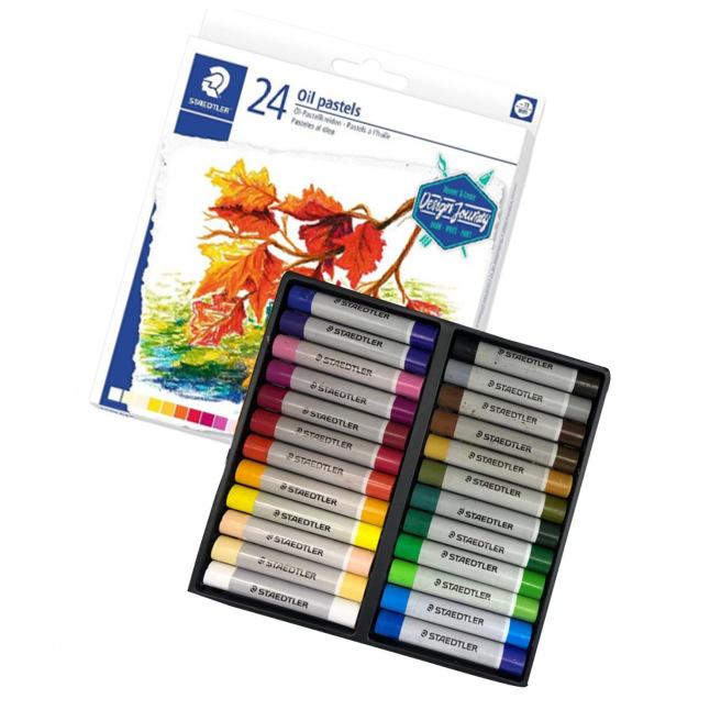 Staedtler DESIGN JOURNEY Oliepastels - doos van 24 Staedtler DESIGN JOURNEY Oliepastels - doos van 24