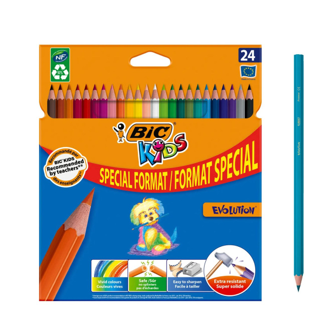 Crayons de couleur BIC KIDS EVOLUTION Crayons de couleur BIC KIDS EVOLUTION