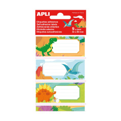 School etiketten Apli - 81 x 36 mm (9 etiketten)