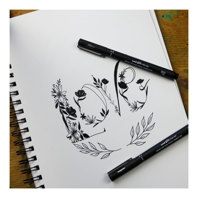 Cadeauset van gekalibreerde Uni-ball PIN stiften Cadeauset van gekalibreerde Uni-ball PIN stiften