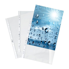 Geperforeerde A4 showtassen gladde PP - economische kwaliteit Geperforeerde A4 showtassen gladde PP - economische kwaliteit