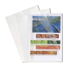 Transparante L-mappen gekorreld PP - A4 - superieure kwaliteit - zakje van 50 Transparante L-mappen gekorreld PP - A4 - superieure kwaliteit - zakje van 50