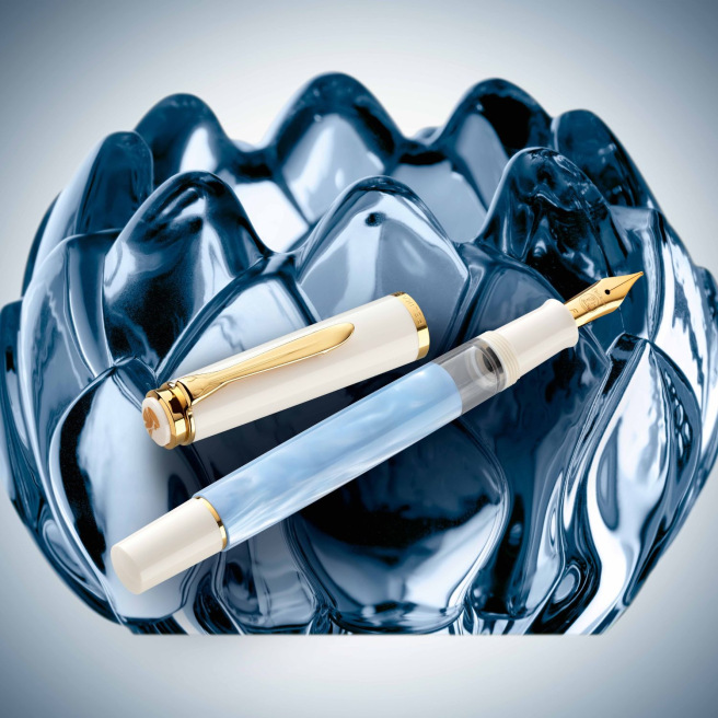 Pelikan CLASSIC 200 speciale editie PASTELBLAUW - vulpen Pelikan CLASSIC 200 speciale editie PASTELBLAUW - vulpen