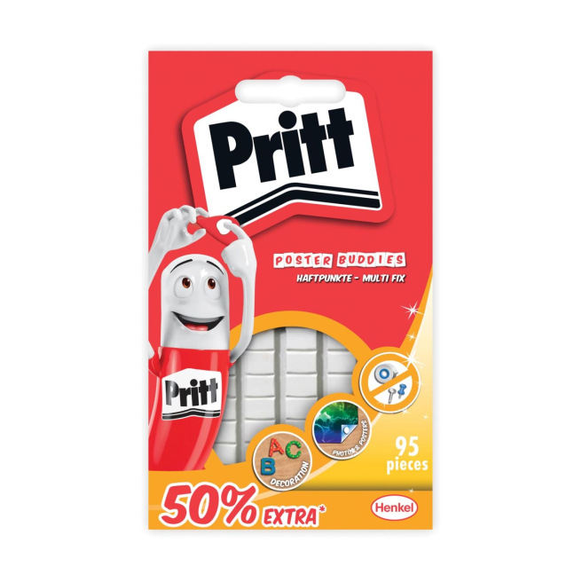Pastilles PRITT POSTER BUDDIES - étui de 65 Pastilles PRITT POSTER BUDDIES - étui de 65