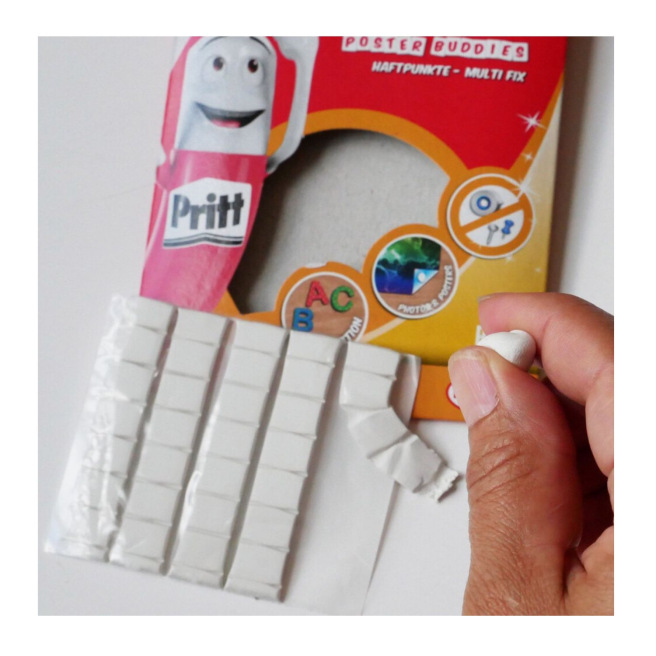 Pastilles PRITT POSTER BUDDIES - étui de 65 Pastilles PRITT POSTER BUDDIES - étui de 65