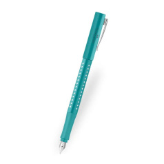 Stylo plume enfant - STABILO EASYbirdy - Blister x 1 stylo plume enfant  droitier + 1 clé de réglage - pastel abricot