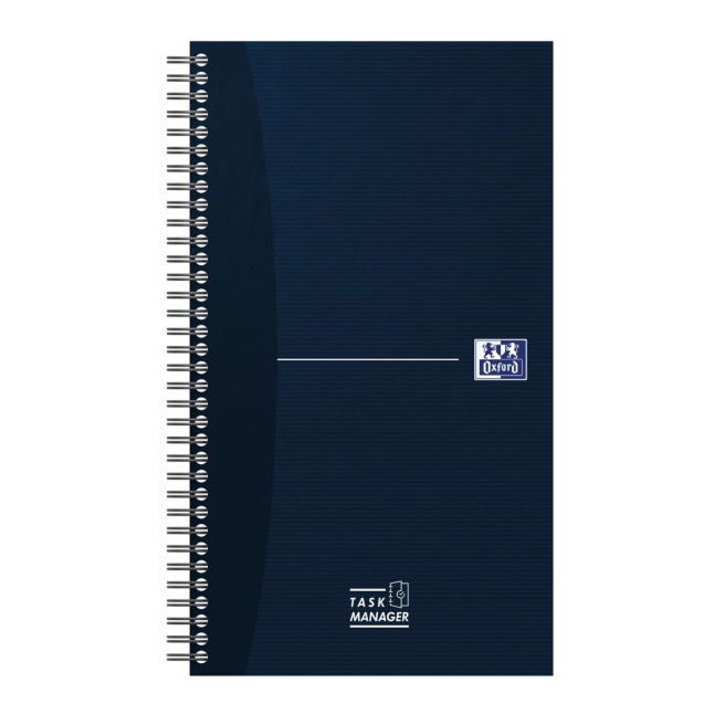 Carnet spiralé Oxford TASK MANAGER - 14 x 25 cm