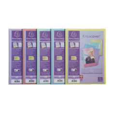 Presentatiemap met hoesjes Exacompta CHROMALINE PASTEL KREACOVER personaliseerbaar