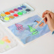 Gouache Primo FLUO & METAAL - 12 bakjes + penseel